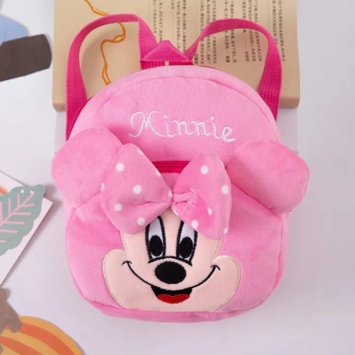 Animal Prints Cotton Canvas Children Bags Backpack Lash Messenger Bags Backpack Cartoon School