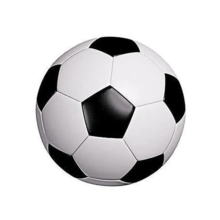 Football - Black And White good Quality - Football 3,4,5 size (Multicolor)