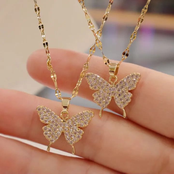 Butterfly Necklace Attractive Butterfly Necklaces