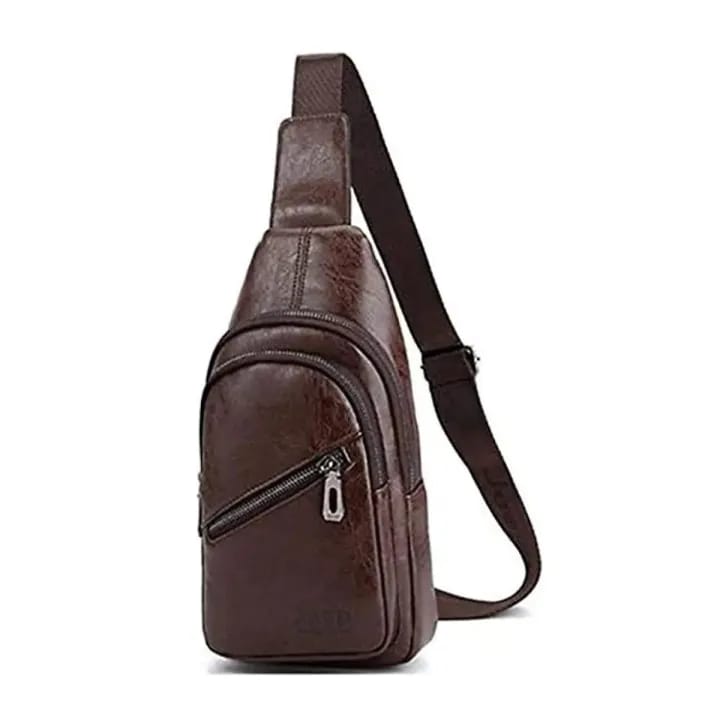 PU Leather Cross Body Bag Bike Rider Cross Body Leather Bag For Al